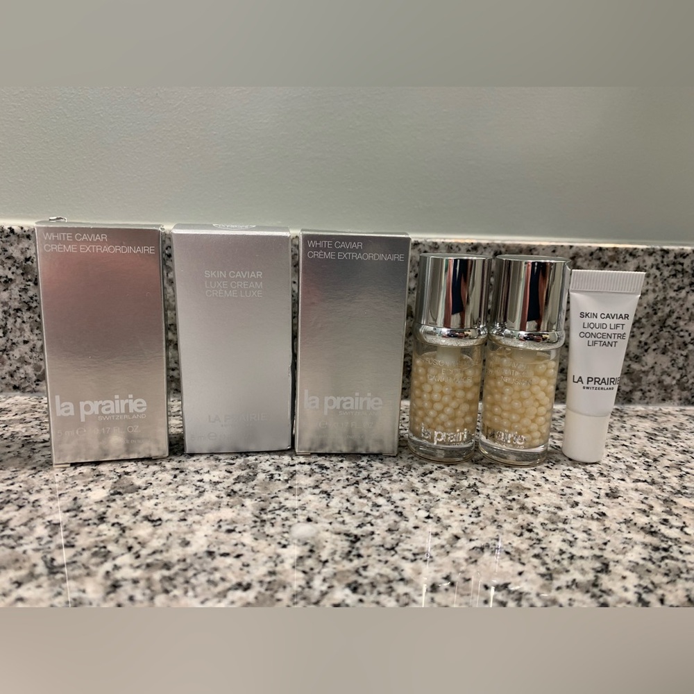 6 Piece La Prairie Skincare Bundle